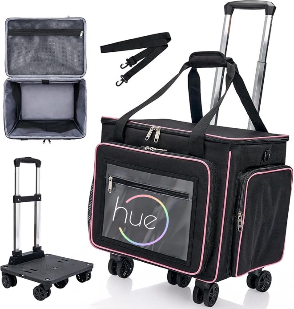 Hue Housekeeper Rolling Tote Bundle